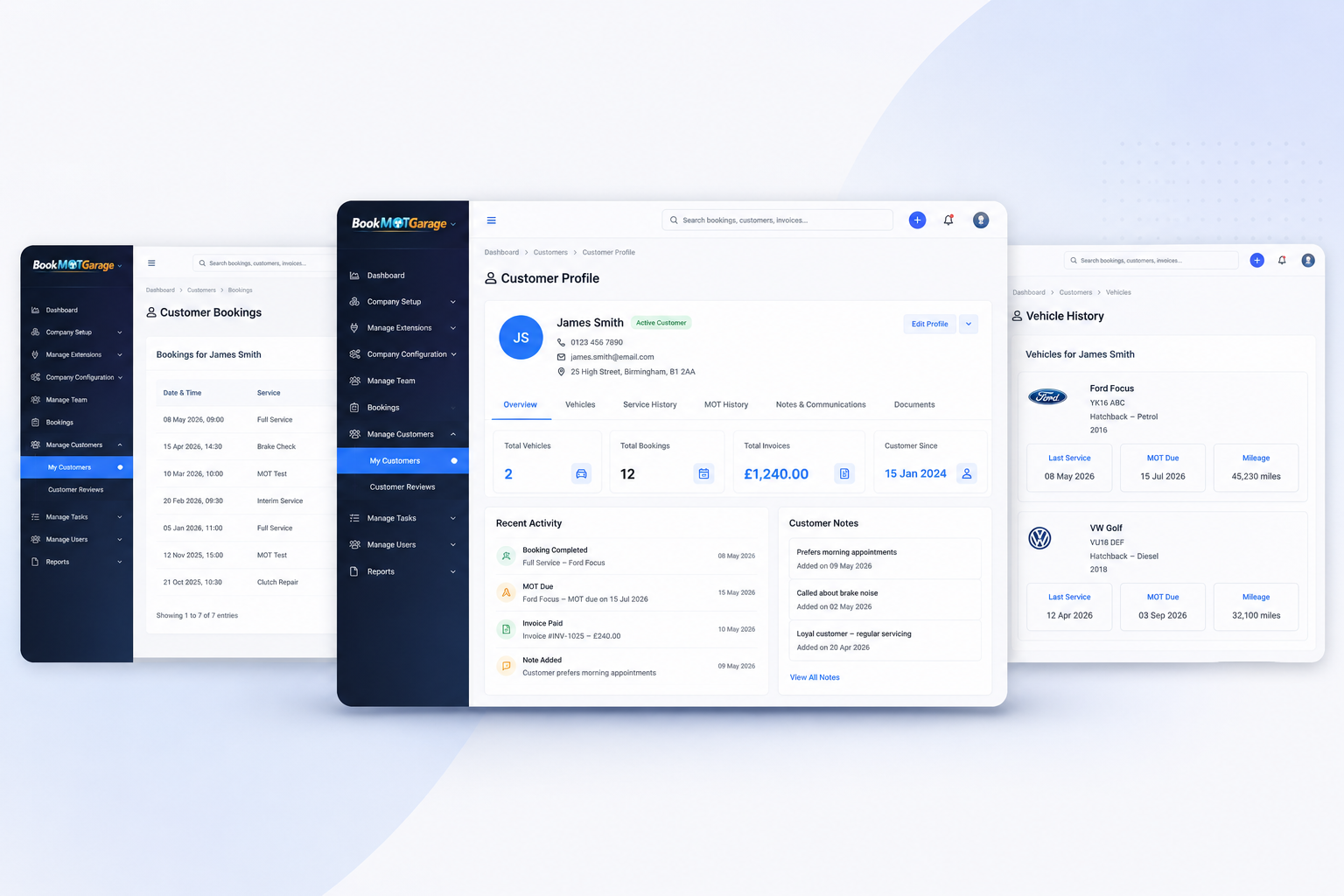 Customer profile